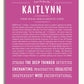 Frame Options | Dark Pink | White Frame, Matted