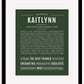 Kaitlynn | Name Art Print