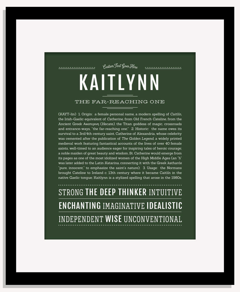 Kaitlynn | Name Art Print