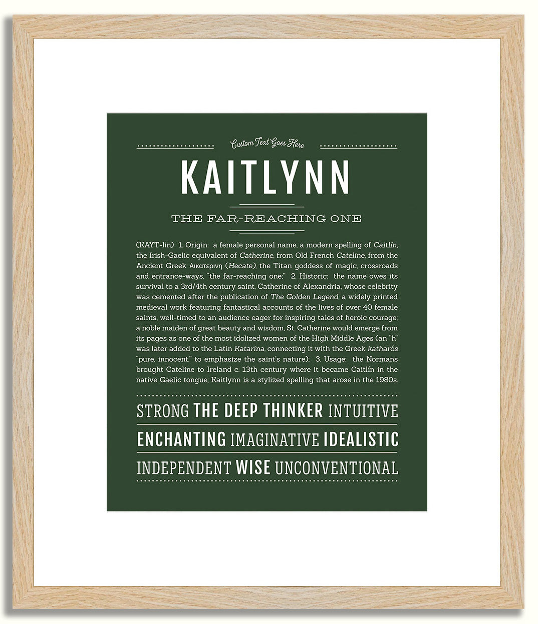 Kaitlynn | Name Art Print