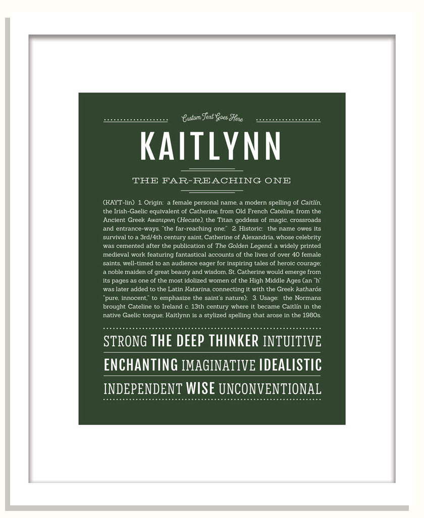 Kaitlynn | Name Art Print