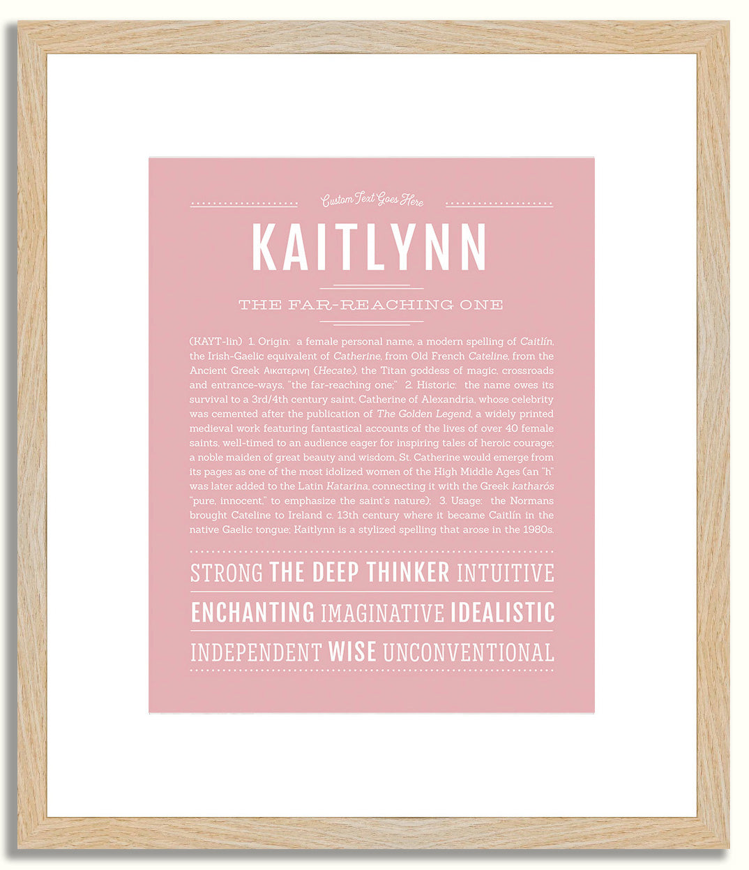 Kaitlynn | Name Art Print