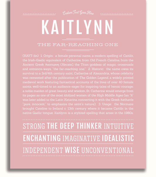 Frame Options | Dusty Rose | White Frame, Matted