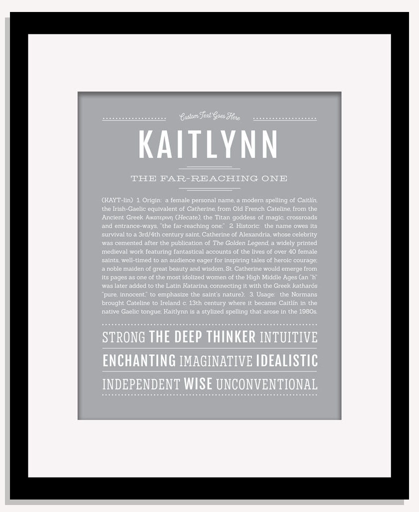 Kaitlynn | Name Art Print