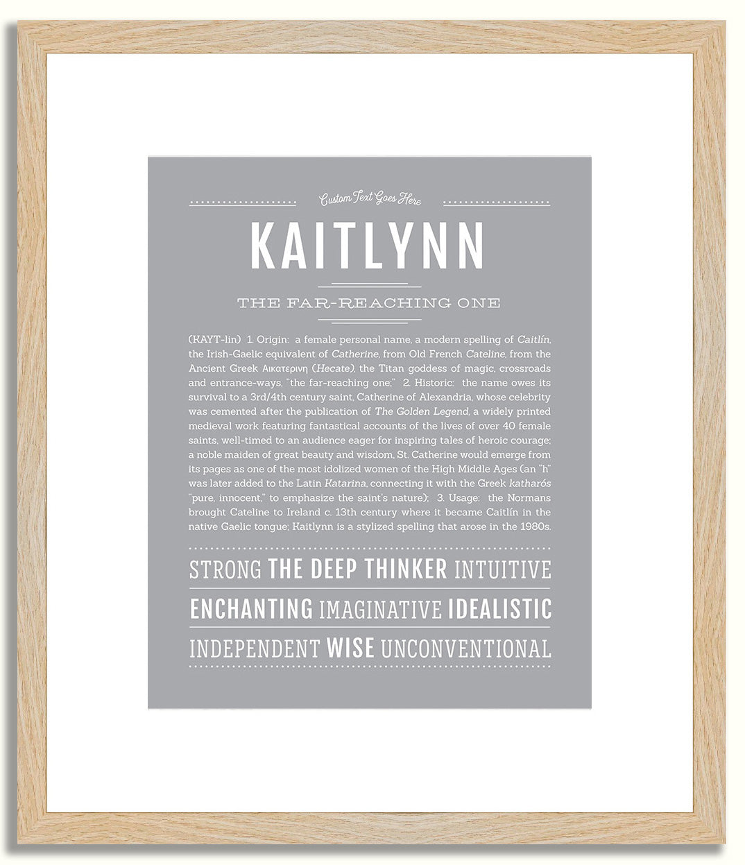 Kaitlynn | Name Art Print