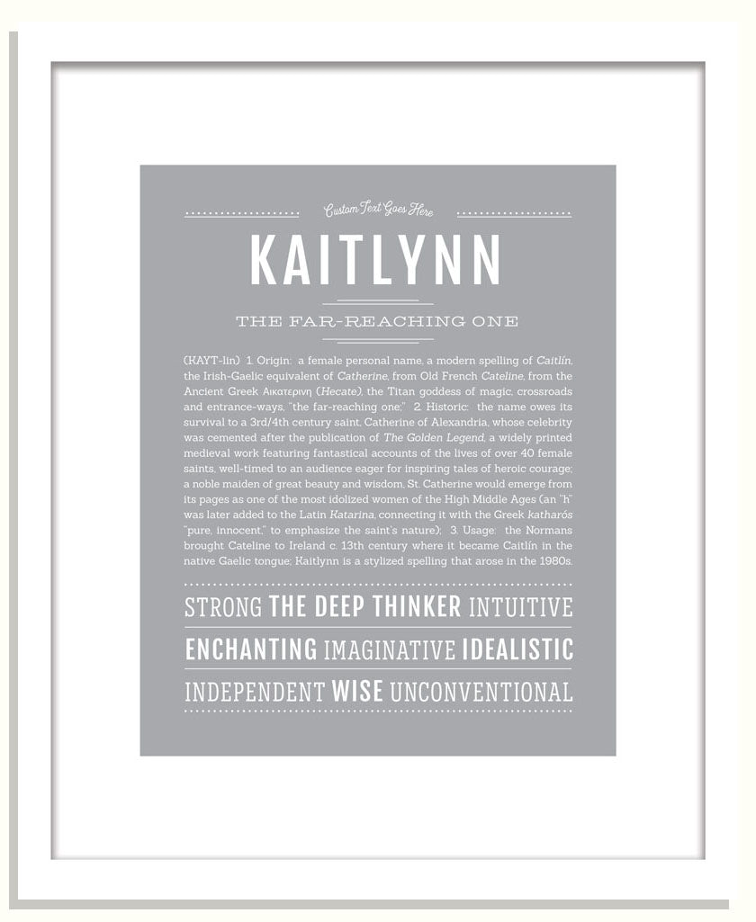 Kaitlynn | Name Art Print