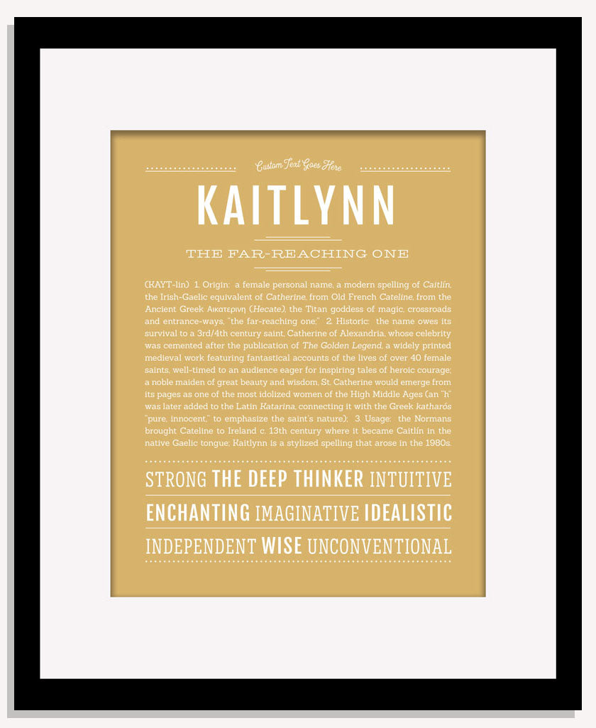 Kaitlynn | Name Art Print