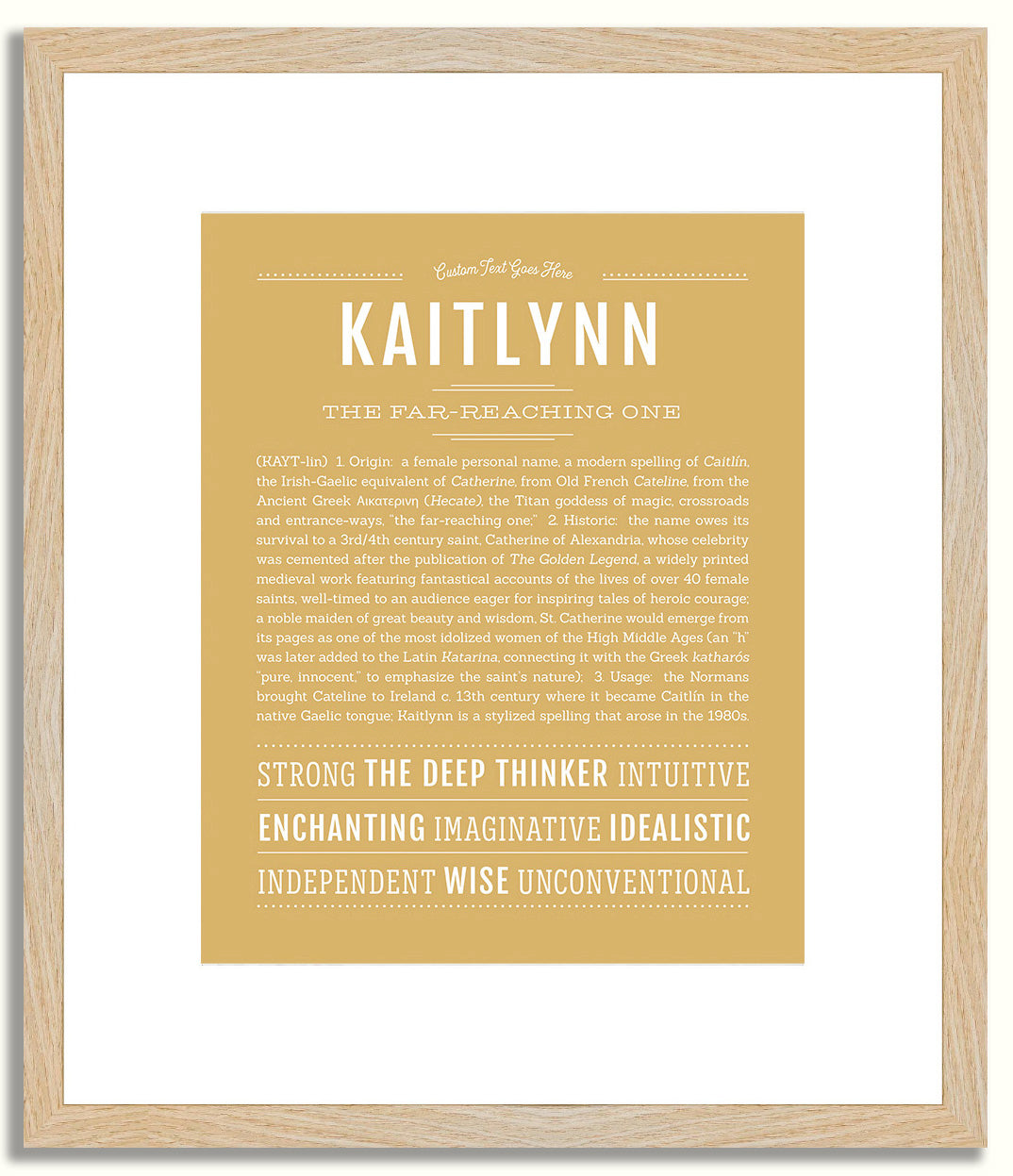 Kaitlynn | Name Art Print