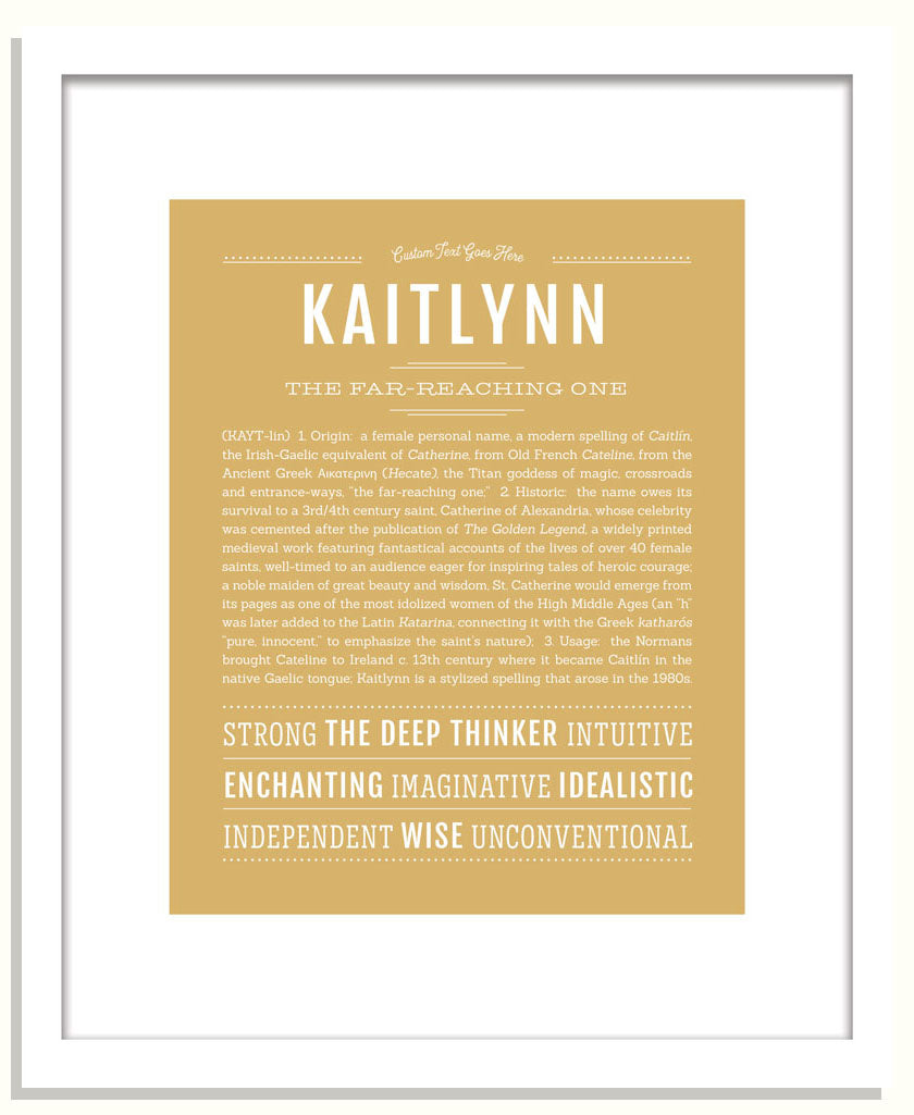 Kaitlynn | Name Art Print