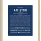 Kaitlynn | Name Art Print