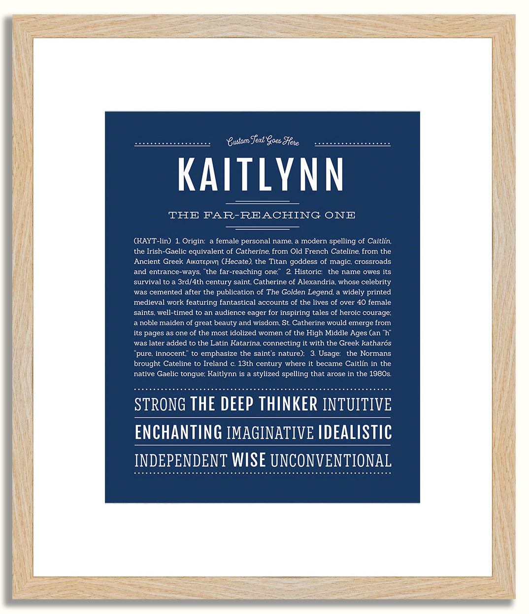 Kaitlynn | Name Art Print