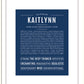 Kaitlynn | Name Art Print