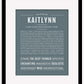 Kaitlynn | Name Art Print