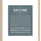 Kaitlynn | Name Art Print