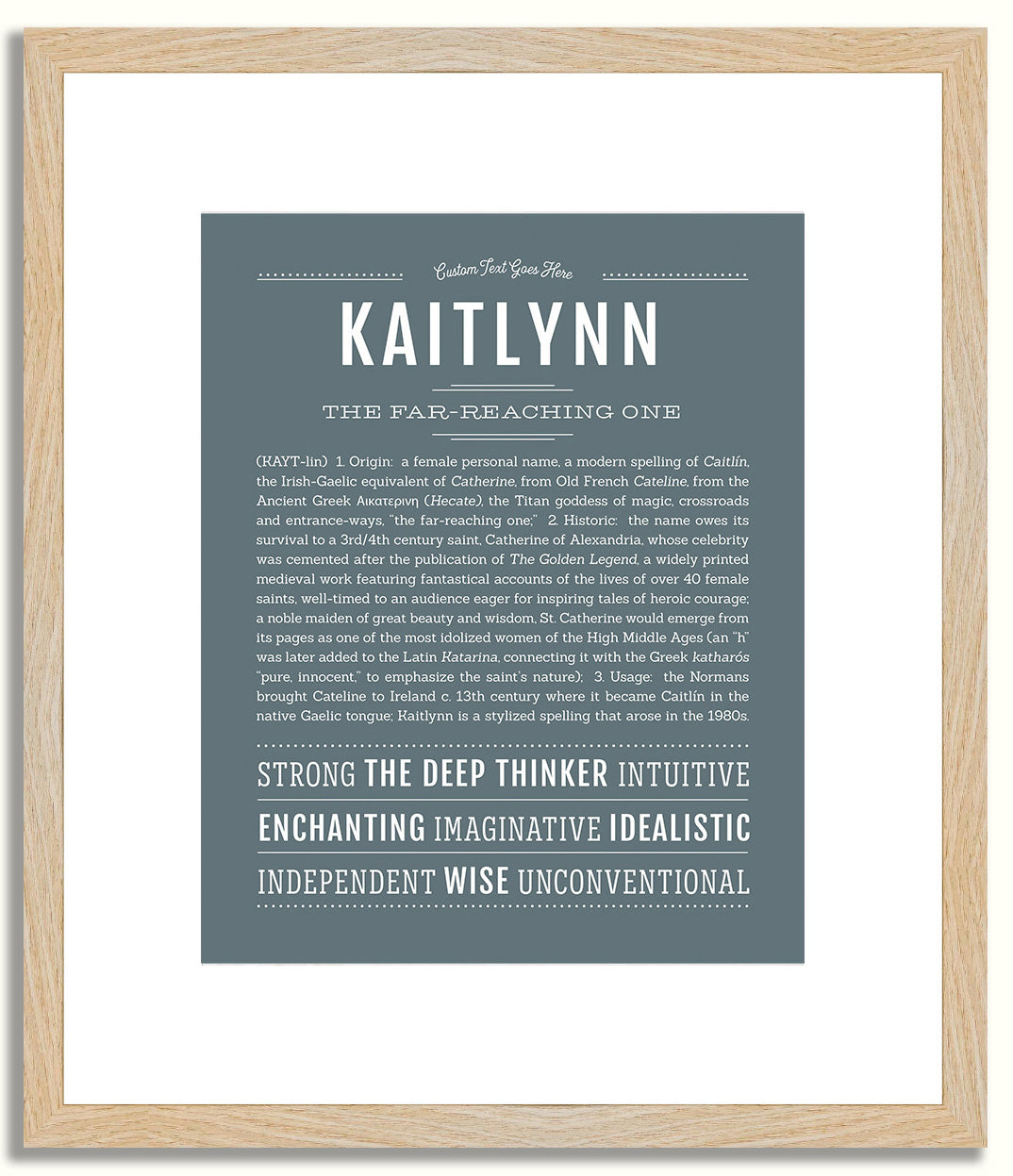 Kaitlynn | Name Art Print