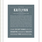 Kaitlynn | Name Art Print