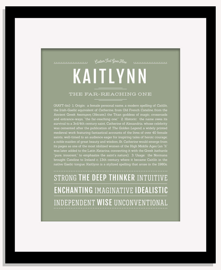 Kaitlynn | Name Art Print