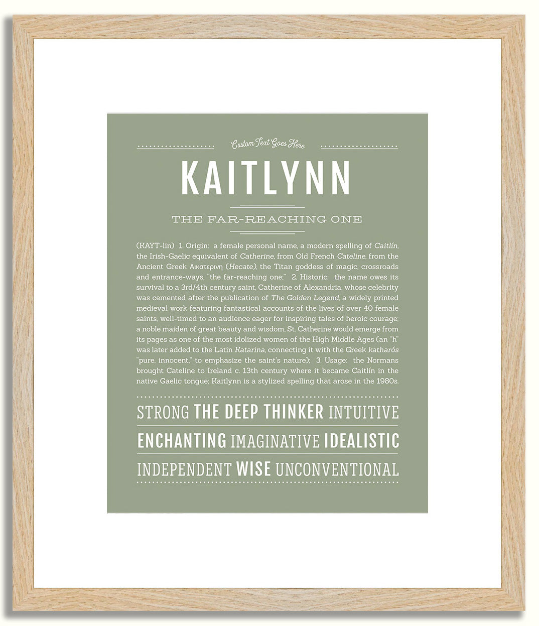 Kaitlynn | Name Art Print