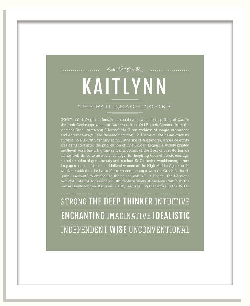 Kaitlynn | Name Art Print