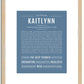 Kaitlynn | Name Art Print
