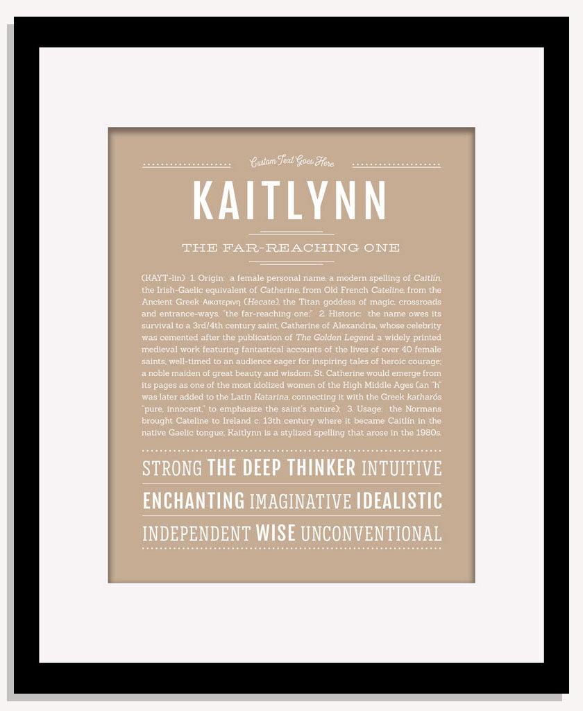 Kaitlynn | Name Art Print