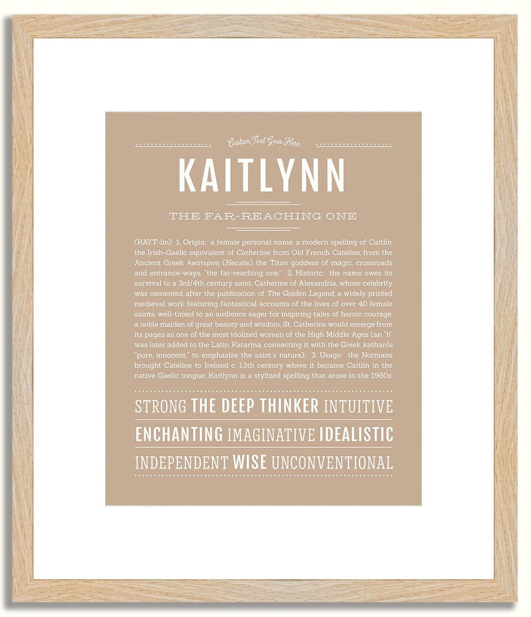 Kaitlynn | Name Art Print