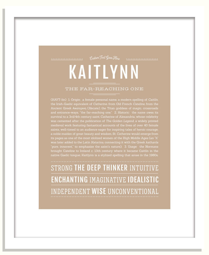 Kaitlynn | Name Art Print