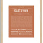 Kaitlynn | Name Art Print