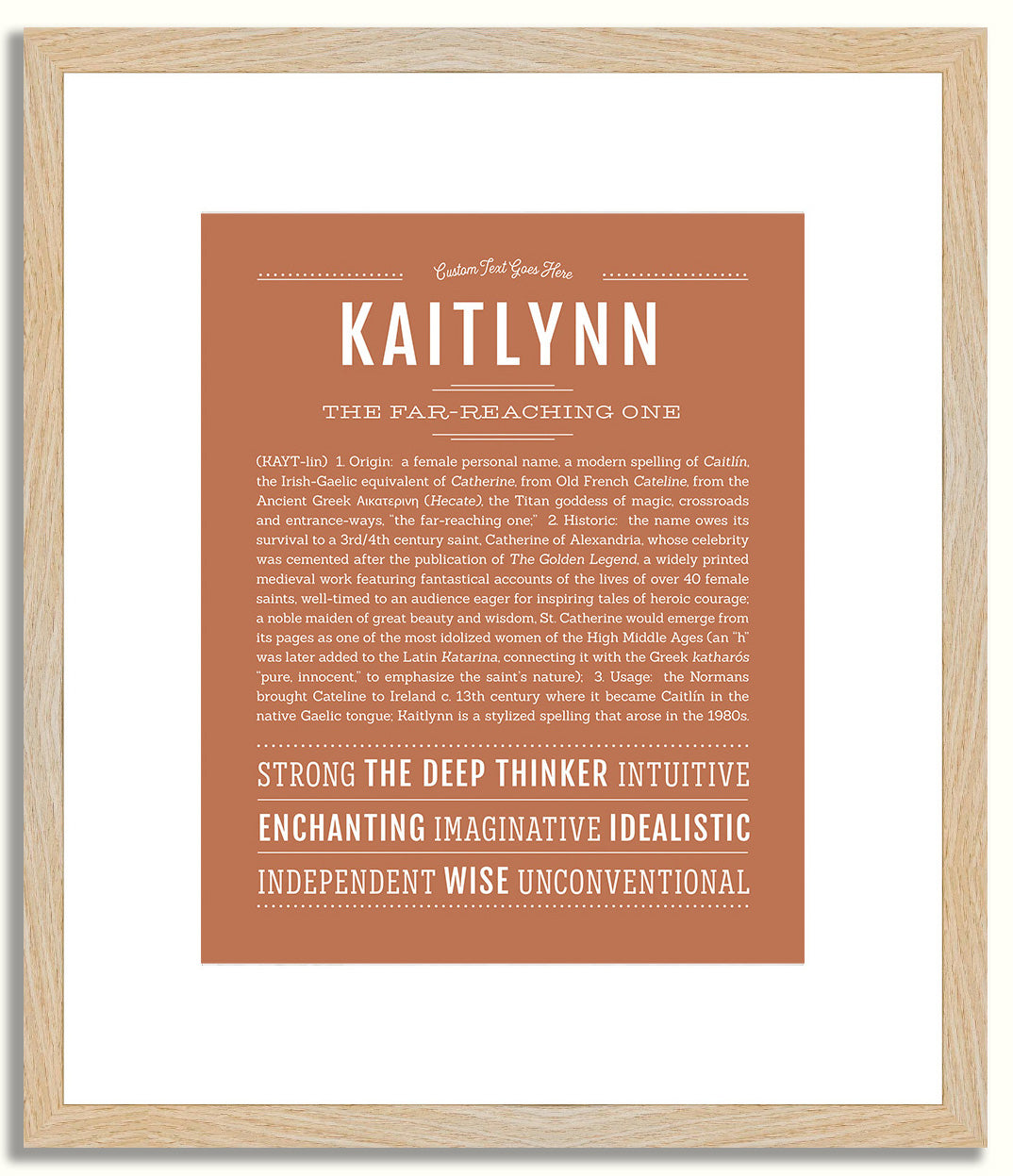 Kaitlynn | Name Art Print