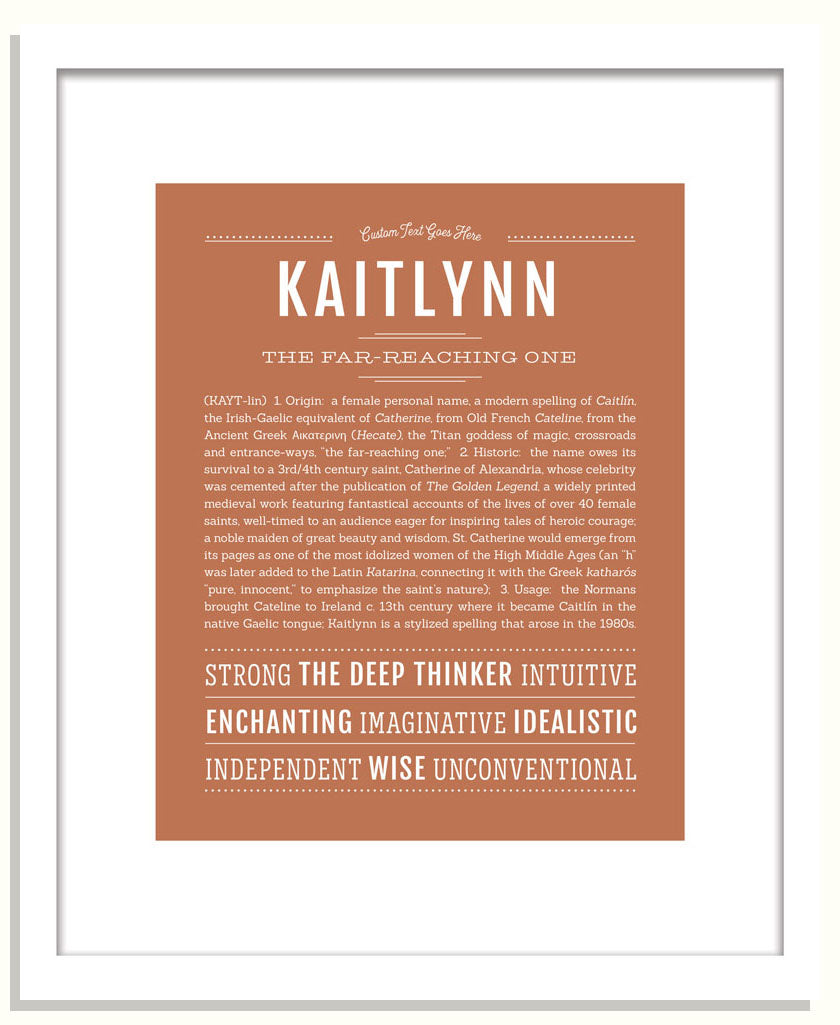 Kaitlynn | Name Art Print