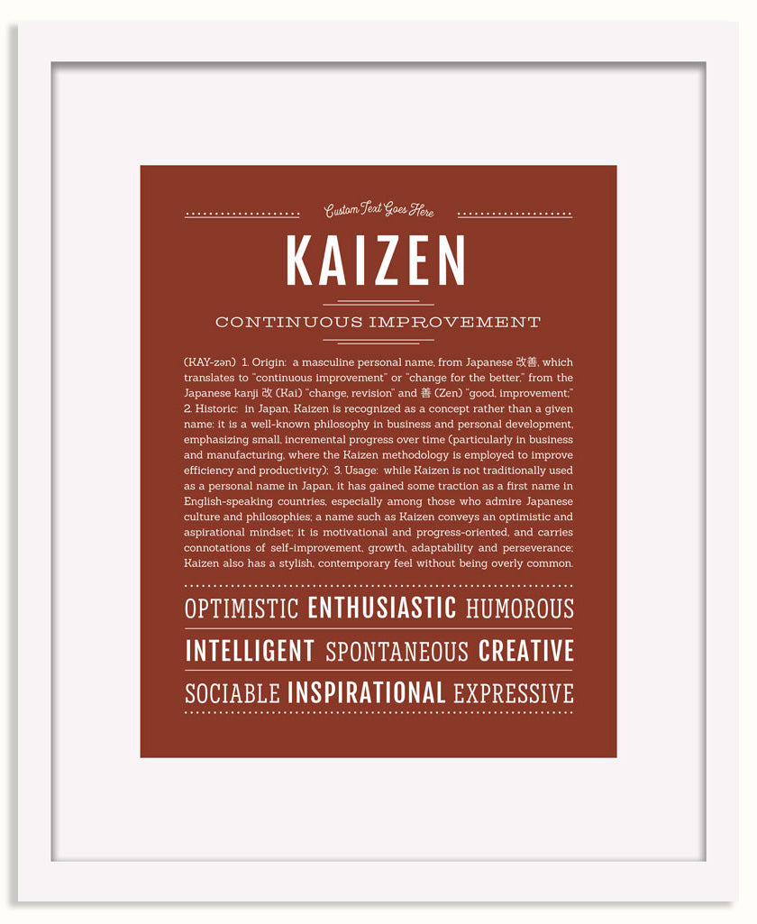 Frame Options | Bordeaux | White Frame, Matted