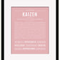 Frame Options | Dusty Rose | Black Frame, Matted