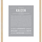 Frame Options | Light Gray | Maple Frame, Matted