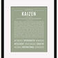 Frame Options | Sage | Black Frame, Matted