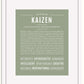Frame Options | Sage | White Frame, Matted