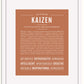 Frame Options | Terra Cotta | White Frame, Matted