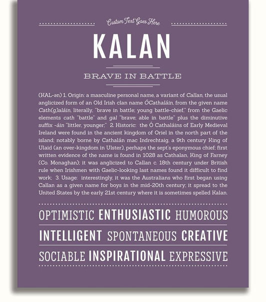 Frame Options | Deep Purple | No Frame
