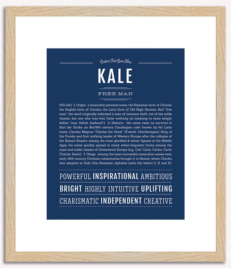 Kale | Name Art Print