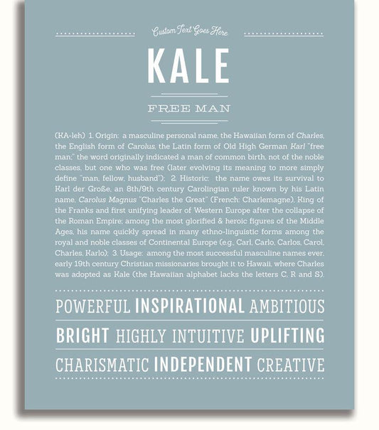 Frame Options | Powder Blue | No Frame