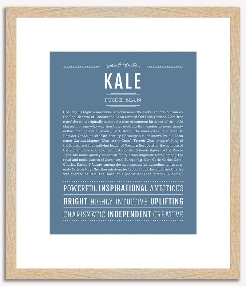 Kale | Name Art Print