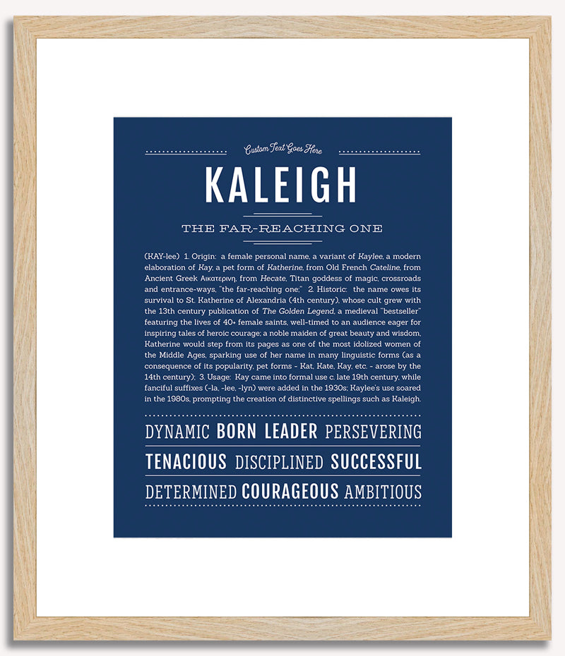 Kaleigh | Name Art Print