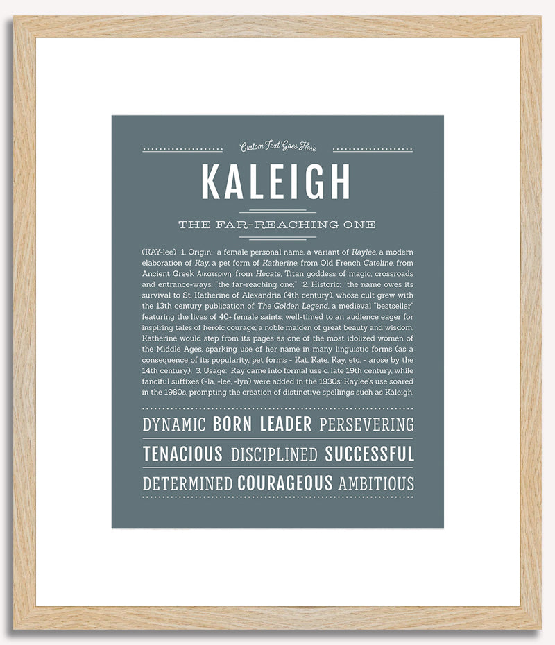 Kaleigh | Name Art Print