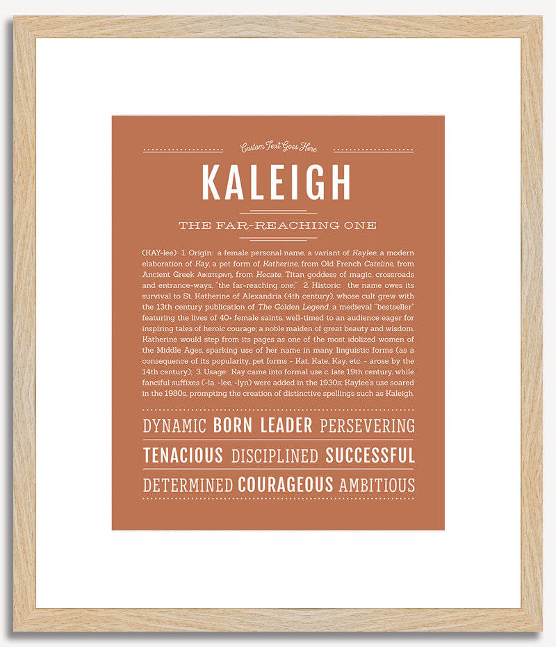 Kaleigh | Name Art Print