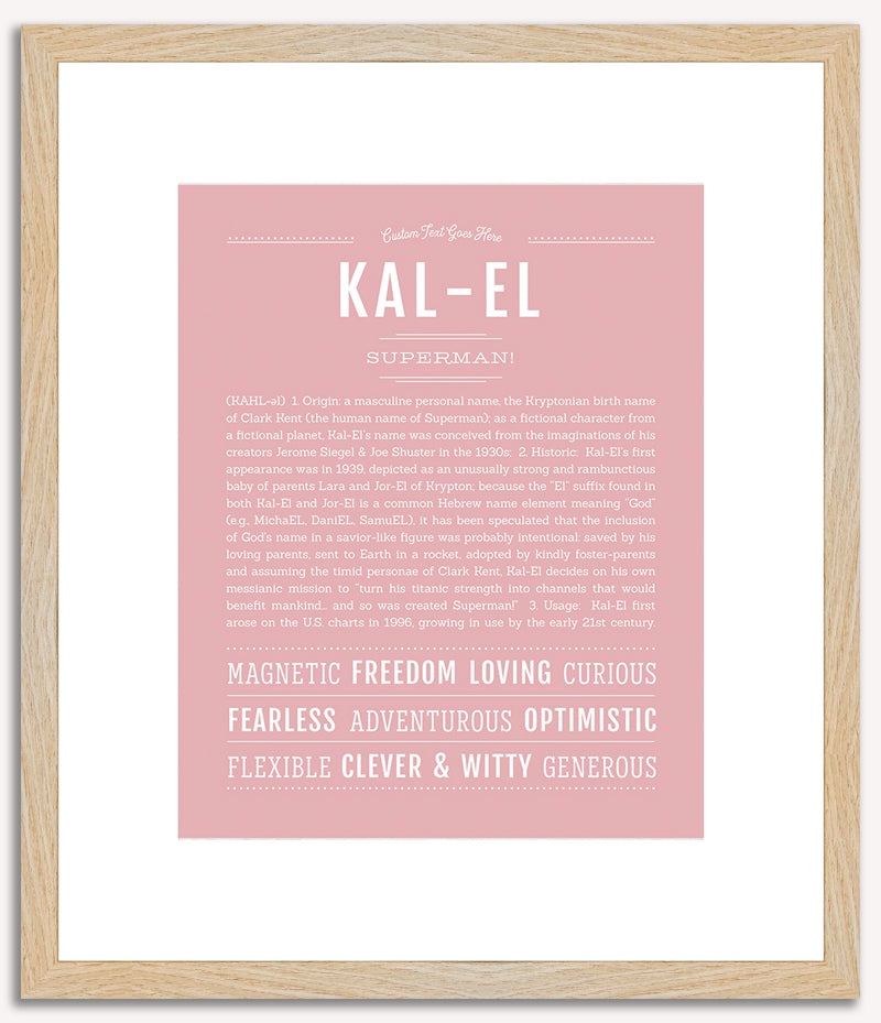 Kalel | Name Art Print