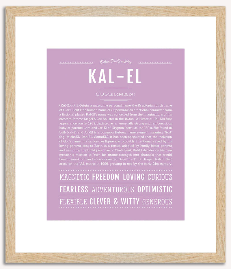 Kalel | Name Art Print