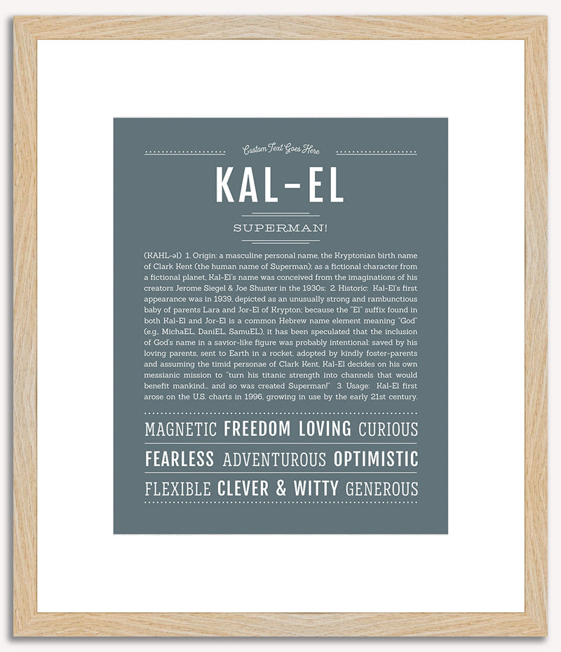 Kalel | Name Art Print