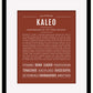 Frame Options | Bordeaux | Black Frame, Matted