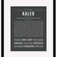 Frame Options | Charcoal Gray | Black Frame, Matted