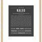 Frame Options | Charcoal Gray | Maple Frame, Matted