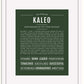 Frame Options | Deep Forest | White Frame, Matted